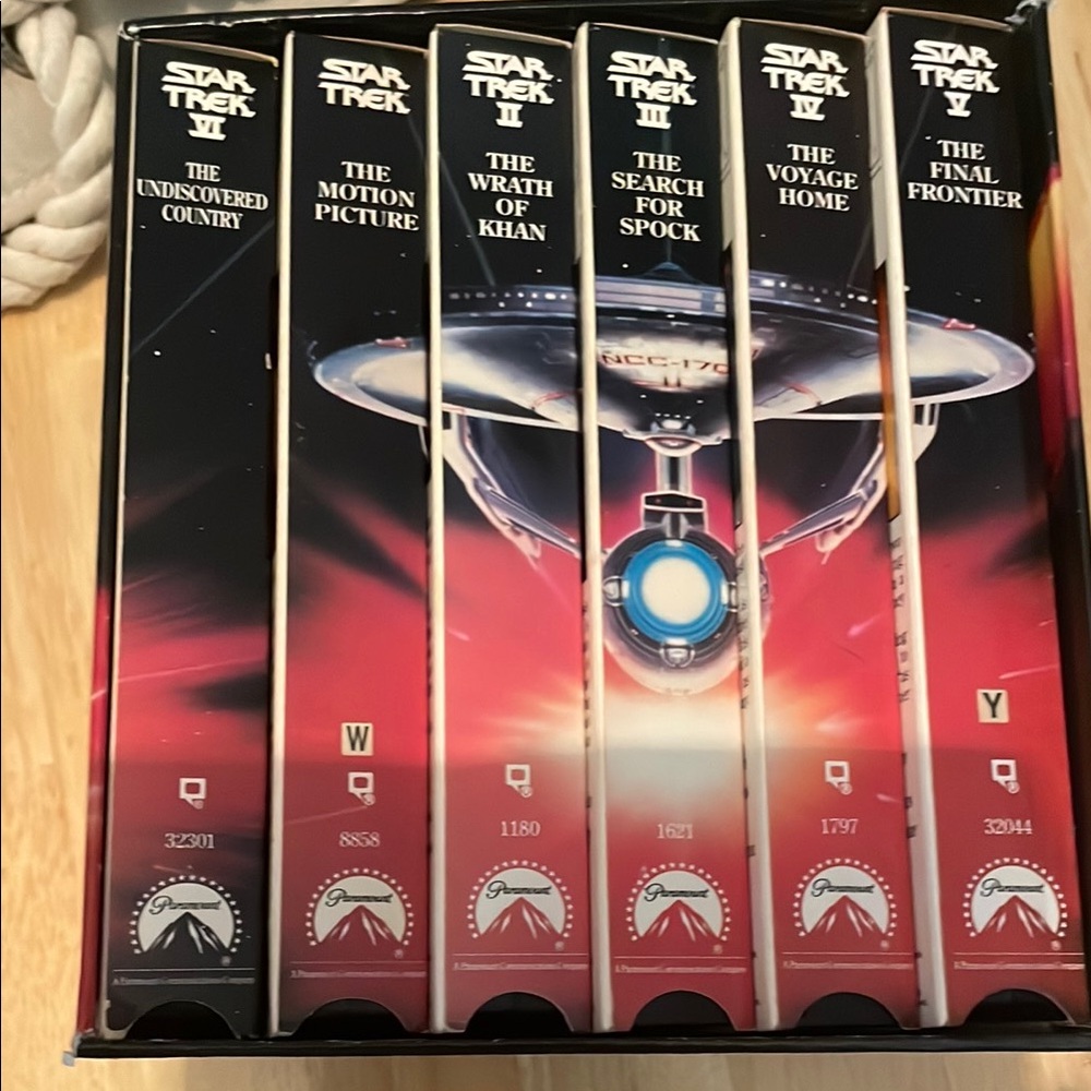 Star Trek Movie Collection VHS Set
